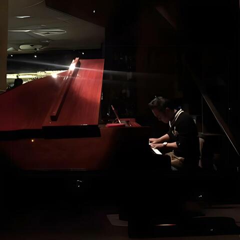 Dear you, One day I just played the piano