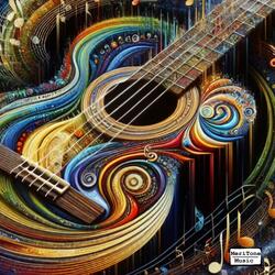 Easy Bossa Nova Guitar Backing Track - A Dorian