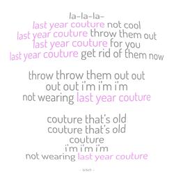 Last Year Couture