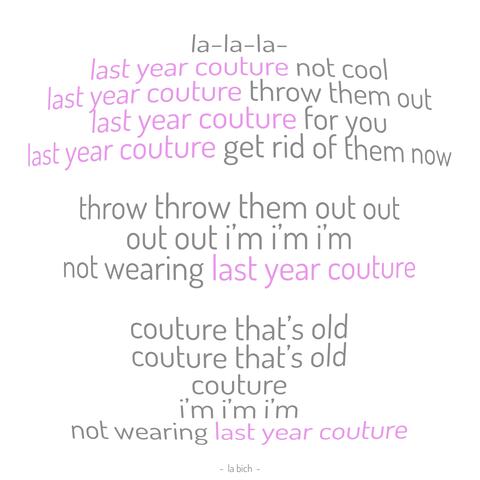 Last Year Couture