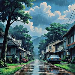 Rainy Day Reflection