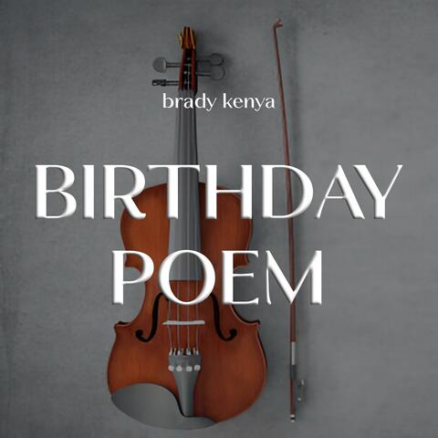 BIRTHDAY POEM