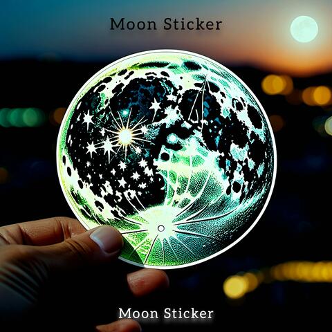 Moon Sticker