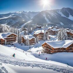 the rhythm of skiing