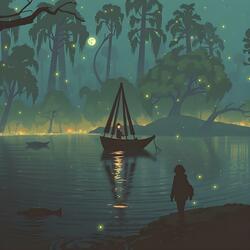 sailing under starlight