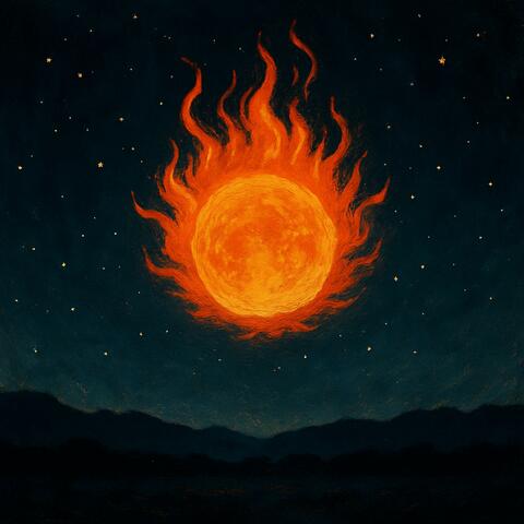 We burn like the sun in the midnight sky