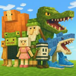 Minekrafty Pixel World : Italian Brainrot