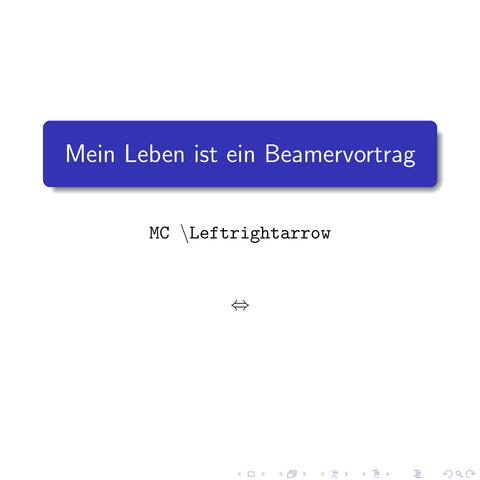 Mein Leben Ist Ein Beamervortrag