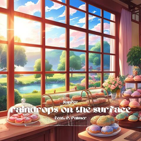 raindrops on the surface