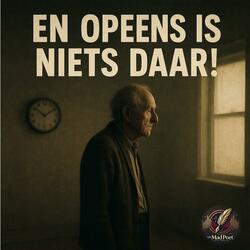 En opeens is niets daar