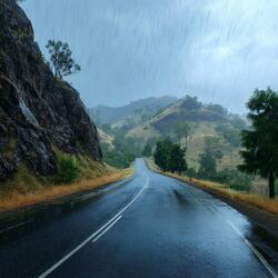 Rain Fall Rhythms in Queensland