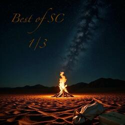 Campfire in The Desert