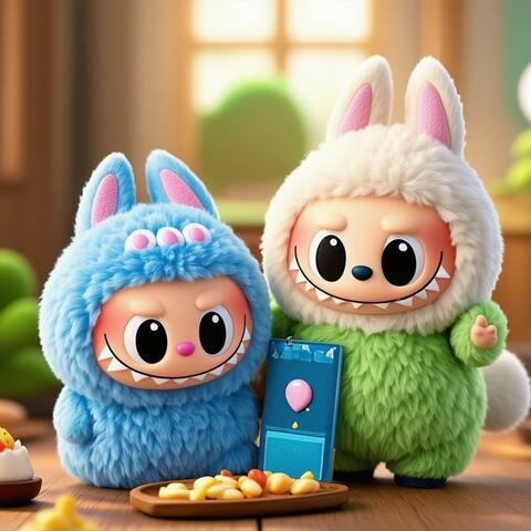 Morning Time with Labubu