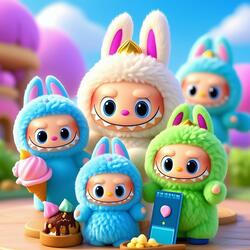 Es Krim untuk Labubu