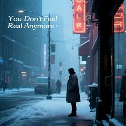 You Don't Feel Real Anymore