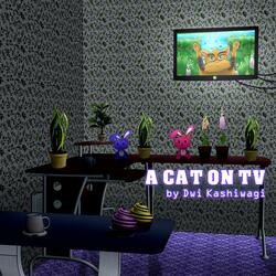 A Cat on Tv