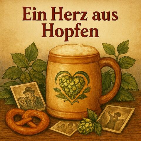 Ein Herz aus Hopfen