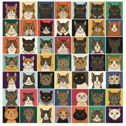 Cat Midnight Fantasy