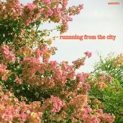 running from the city