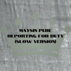 Reporting For Duty