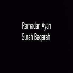 Surah Baqarah Ramadan Ayah