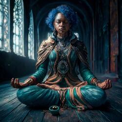 A playful echo, bright yet sad