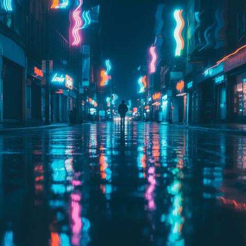 Neon Lights Through The Rain
