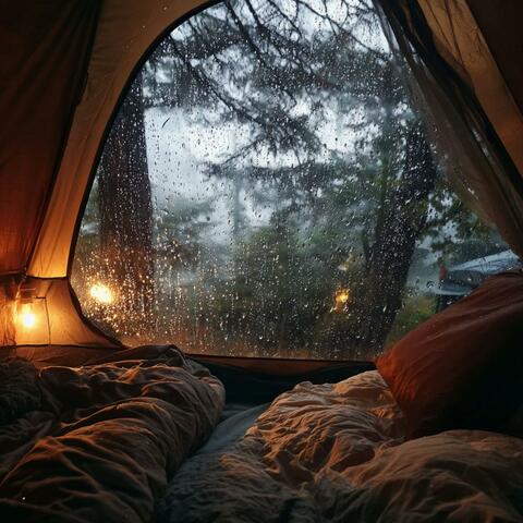 Soft Soothing Rain on a Tent