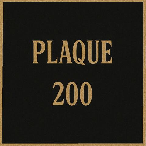 Plaque de 200