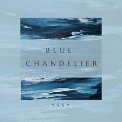 Blue Chandelier