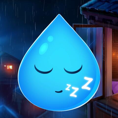 Night Raindrops and Calming Nature Sounds