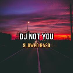 DJ NOT YOU SLOWED BASS