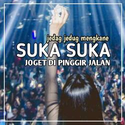 DJ SUKA SUKA JJ MENGKANE JOGET DIPINGGIR JALAN