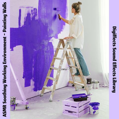 ASMR Soothing Working Environment - Painting Walls