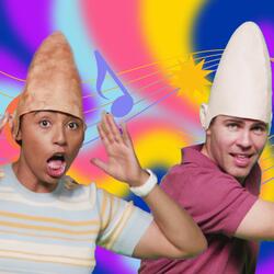 Cone Shaped Bald Headed Hat