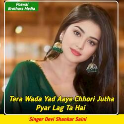 Tera Wada Yad Aaye Chhori Jutha Pyar Lag Ta Hai