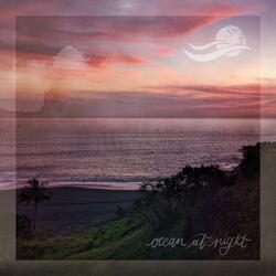 Ocean at Nightfall in Mata Oscura, Panama