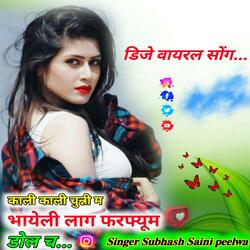 काली काली चुनी भायेली लगा परफ्यूम डोल च