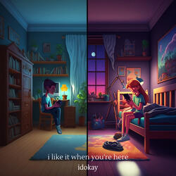 i like it when you're here