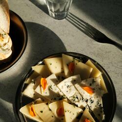 cheese and olives