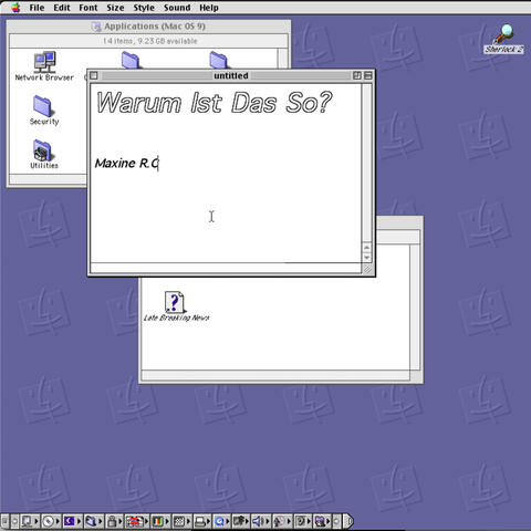 Warum Ist Das So? (Why Is It Like This?)