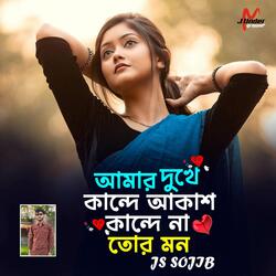 আমার দুখে কান্দে আকাশ কান্দে না তোর মন