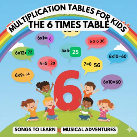 Multiplication Tables For Kids | The 6 Times Table – Songs To Learn