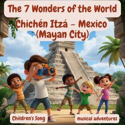 The 7 Wonders of the World | Chichén Itzá – Mexico (Mayan city) | Children's Song