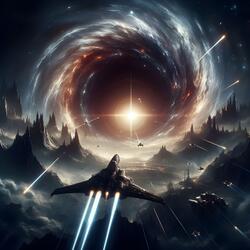 Battle in the heart of a galaxy