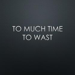 To Much Time To Waste