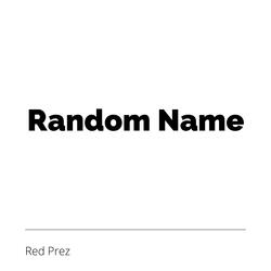 Random Name Six