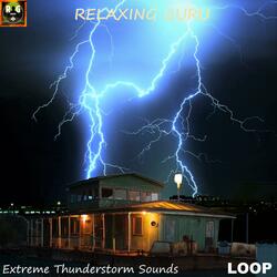 Extreme Thunderstorm Sounds | Rain with Heavy Thunder and Lightning Noises for Sleep, Study, Relax