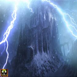 Blizzard Sounds with Loud Thunder & Lightning and Howling Wind Noises