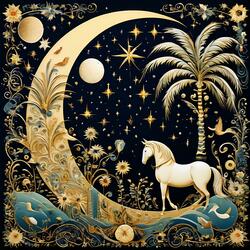 Tranquil Tapestry Of Dreams